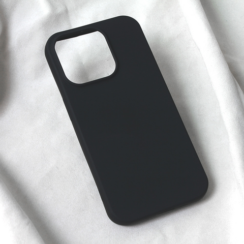 Zastitna futrola Teracell Soft Velvet - iPhone 15 Pro 6.1 crna.