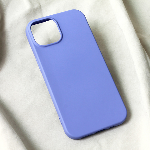 Zastitna futrola Teracell Soft Velvet - iPhone 15 ljubicasta.