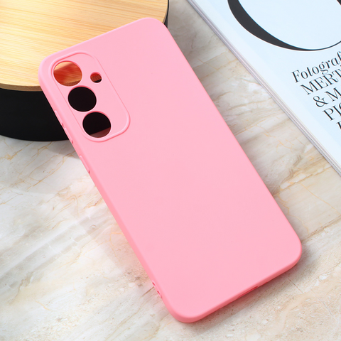Teracell GIULIETTA silikonska futrola - Samsung A356B Galaxy A35 5G mat roze.