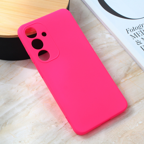 Teracell GIULIETTA silikonska futrola - Samsung S921B Galaxy S24 mat pink.