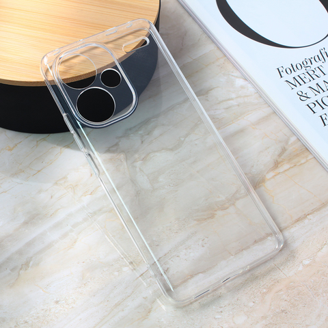 Teracell GIULIETTA silikonska futrola - Xiaomi Redmi Note 13 Pro 4G Plus Transparent.