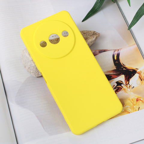 Zastitna futrola Teracell Soft Velvet - Xiaomi Redmi A3 zuta.