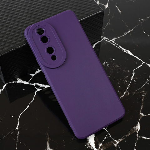 Teracell GIULIETTA silikonska futrola - Huawei Honor 90 mat tamno ljubicasta.