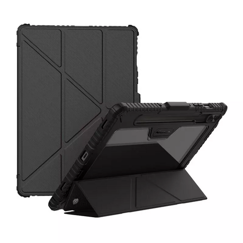 Zastitna futrola Nillkin Bumper Leather Pro - Samsung X710 Galaxy Tab S9 crna.