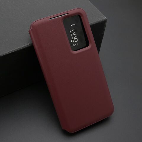Zastitna futrola bi fold (na preklop) Smart Window - Samsung S911B Galaxy S23 5G bordo (MS).