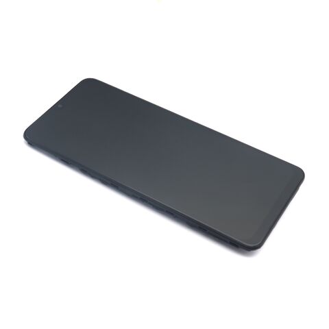 LCD ekran (displej) - Samsung A125F/A127F Galaxy A12/A12 Nacho + Touch screen + okvir crni Full ORG EU (GH82-24491A) (MS).