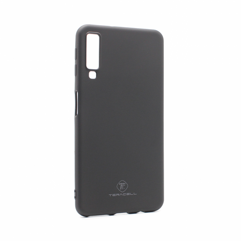 Teracell GIULIETTA silikonska futrola - Samsung A750FN Galaxy A7 2018 mat crna.