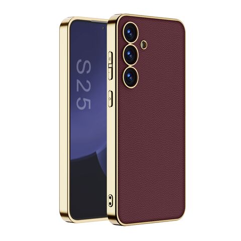 Zastitna futrola S GOLD LINE - Samsung S931 Galaxy S25 5G crvena (GKK case) (MS).