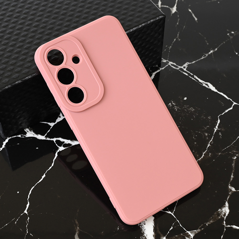 Teracell GIULIETTA silikonska futrola - Samsung S936 Galaxy S25 Plus mat tamno roze.