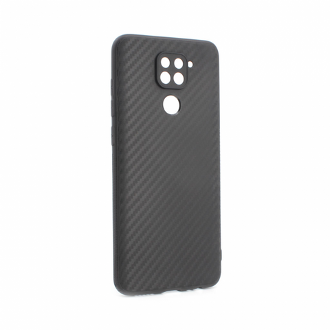 Zastitna futrola Carbon fiber - Xiaomi Redmi Note 9 crna.
