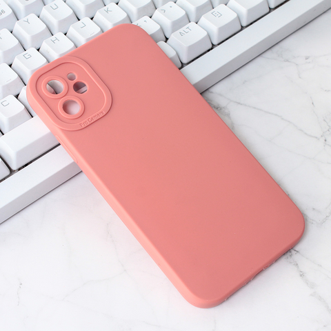 Zastitna futrola Silikon Pro Camera - iPhone 11 6.1 roze.
