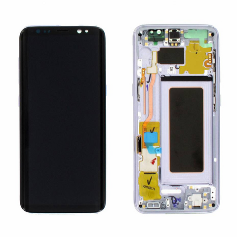 LCD ekran (displej) - Samsung G950/Galaxy S8 + touchscreen + okvir Violet Service Pack ORG/GH97-20473C.