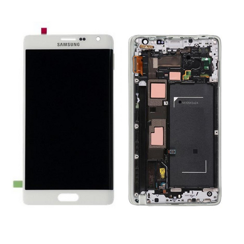 LCD ekran (displej) - Samsung N915FY Galaxy Note Edge+touch screen+frame beli Service Pack ORG.