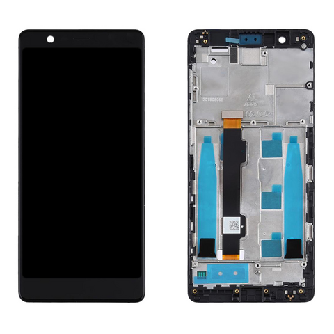 LCD ekran (displej) - Nokia 5.1 + touchscreen + okvir crni Service Pack ORG/20CO20W0001.