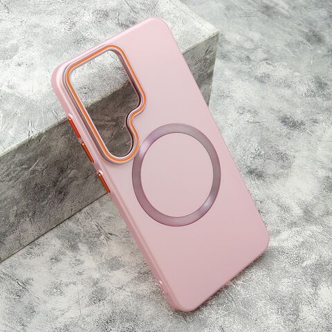 Zastitna futrola PRO CASES MagSafe - Samsung S921 Galaxy S24 5G roze (MS).