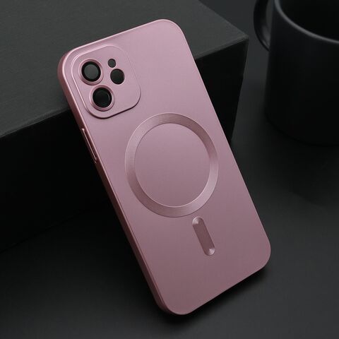 Zastitna futrola ELEGANT MAGSAFE - iPhone 12 roze (MS).