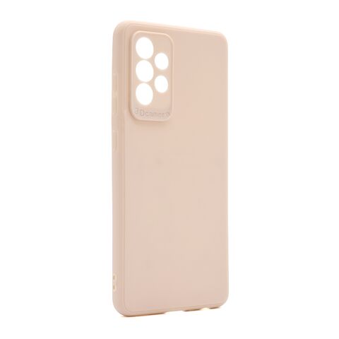 Zastitna futrola Soft 3D camera - Samsung A525 Galaxy A52 4G/A526 Galaxy A52 5G/A528B Galaxy A52s 5G roze (MS).