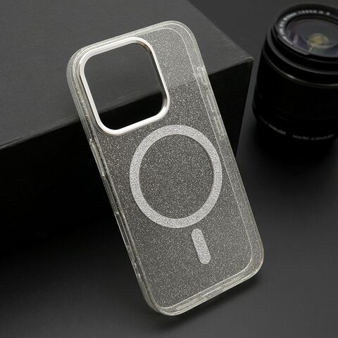 Zastitna futrola SPARKLING MagSafe - iPhone 16 (6.1) providna (MS).