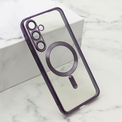 Zastitna futrola CAMERA PROTECT MAGSAFE - Samsung S936 Galaxy S25 Plus 5G ljubicasta (MS).