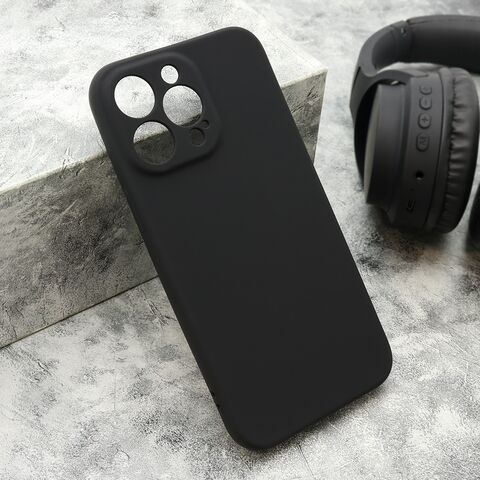 Zastitna futrola VELVET TOUCH - iPhone 14 Pro Max (6.7) crna (MS).