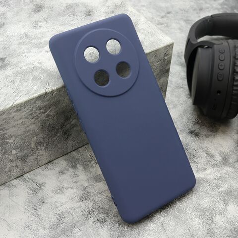 Zastitna futrola VELVET TOUCH - Huawei Honor Magic 7 lite tamno plava (MS).