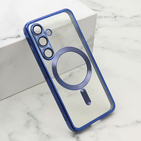 Zastitna futrola CAMERA PROTECT MAGSAFE - Samsung S931 Galaxy S25 5G plava (MS).