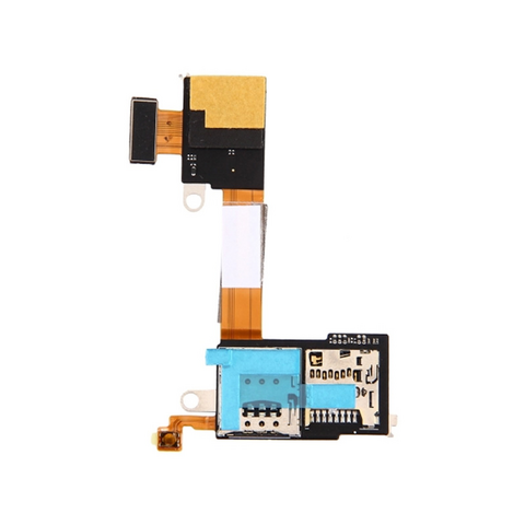 Flet kabl - Sony Xperia M2/D2303 sa SIM+MMC citacem (single SIM).