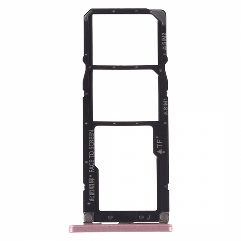 Drzac SIM+Micro SD kartice - Xiaomi Redmi S2 pink.