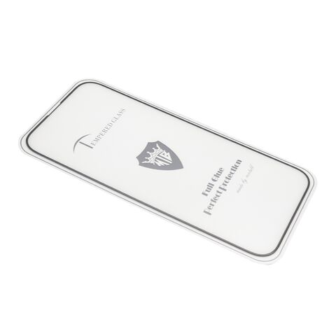 Tempered glass (zastitno staklo za ekran) 2.5D - iPhone 14 Pro crna (MS).