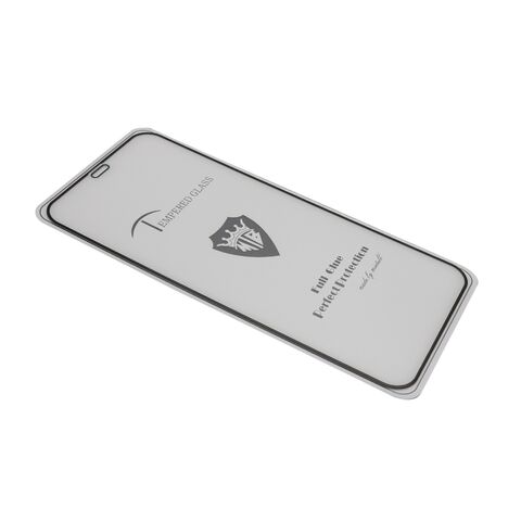 Tempered glass (zastitno staklo za ekran) 2.5D - Iphone 12/12 Pro (6.1) crna (MS).