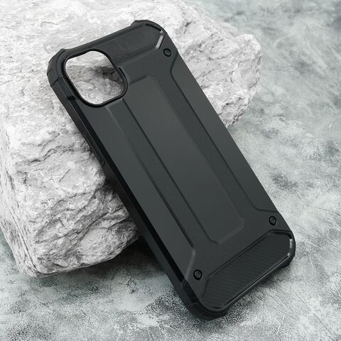 Zastitna futrola DEFENDER II - iPhone 15 Plus crna (MS).