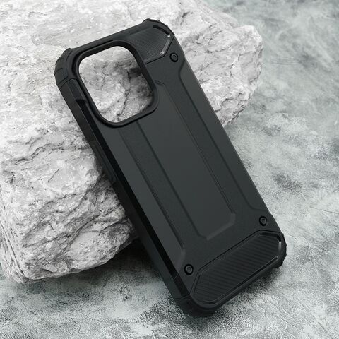 Zastitna futrola DEFENDER II - iPhone 15 Pro (6.1) crna (MS).