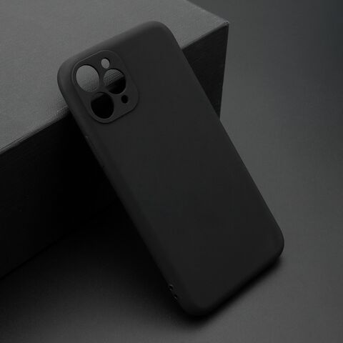 KOLOR silikonska futrola skin (ultra tanka) - iPhone 11 Pro (5.8) crna (MS).