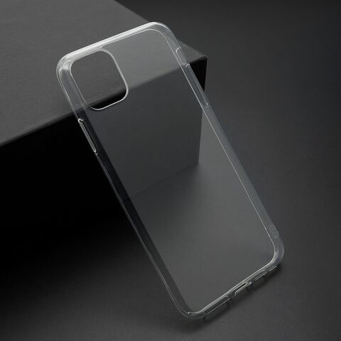 PROTECT silikonska futrola skin (ultra tanka) - iPhone 11 Pro Max (6.5) providna (bela) (MS).