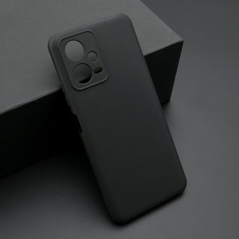 KOLOR silikonska futrola skin (ultra tanka) - Xiaomi Redmi Note 12 5G crna (MS).
