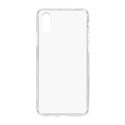 PROTECT silikonska futrola skin (ultra tanka) - Iphone X providna (bela) (MS).