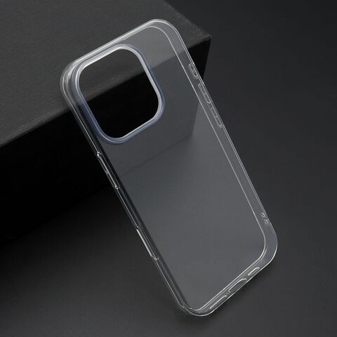 PROTECT silikonska futrola skin (ultra tanka) - iPhone 16 Pro (6.3) providna (bela) (MS).