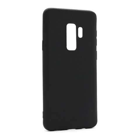 KOLOR silikonska futrola skin (ultra tanka) - Samsung G965F Galaxy S9 Plus crna (MS).