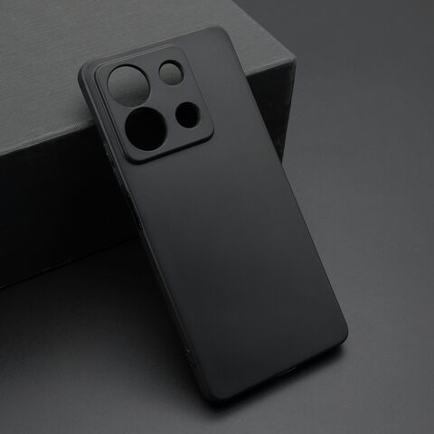 KOLOR silikonska futrola skin (ultra tanka) - Xiaomi Redmi Note 13 5G crna (MS).