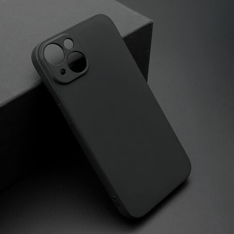KOLOR silikonska futrola skin (ultra tanka) - iPhone 14 crna (MS).