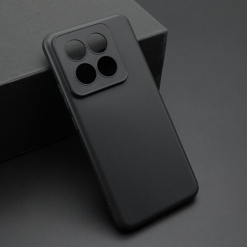 KOLOR silikonska futrola skin (ultra tanka) - Xiaomi 14 Pro crna (MS).