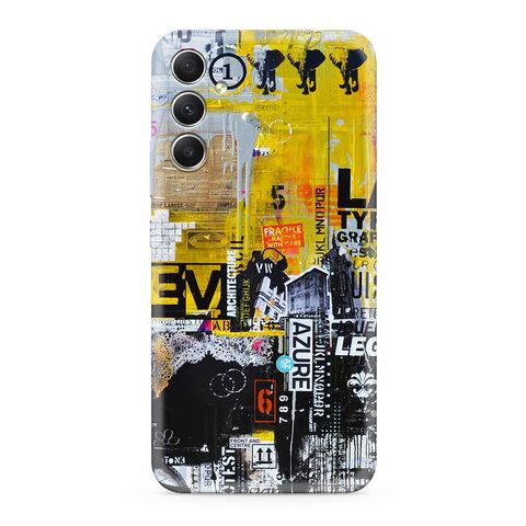 PRINT CLEAR silikonska futrola skin (ultra tanka) - Samsung Galaxy A34 5G 5G ND0349 (MS).