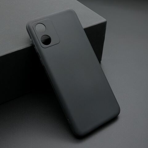 KOLOR silikonska futrola skin (ultra tanka) - Motorola Moto E13 crna (MS).