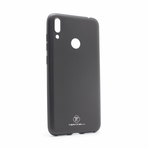 Teracell silikonska futrola skin (ultra tanka) - Huawei Y7 (2019)/Y7 Prime (2019) mat crna.