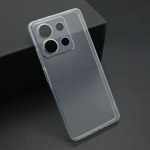 PROTECT silikonska futrola skin (ultra tanka) - Xiaomi Redmi Note 13 5G providna (bela) (MS).