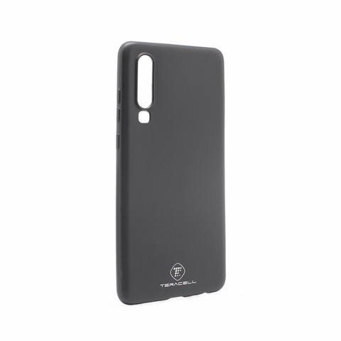 Teracell silikonska futrola skin (ultra tanka) - Huawei P30 mat crna.
