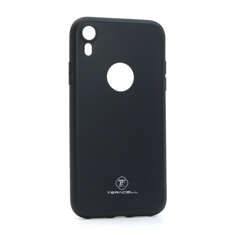 Teracell silikonska futrola skin (ultra tanka) - iPhone XR mat crna.