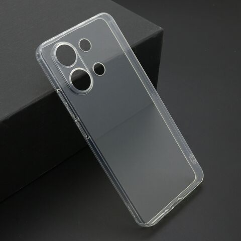 PROTECT silikonska futrola skin (ultra tanka) - Xiaomi Redmi Note 13 4G providna (bela) (MS).