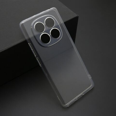 PROTECT silikonska futrola skin (ultra tanka) - Xiaomi Redmi Note 14 Pro 4G providna (bela) (MS).