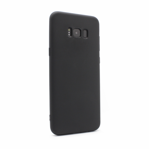 Teracell silikonska futrola skin (ultra tanka) - Samsung G955 S8 Plus mat crna.